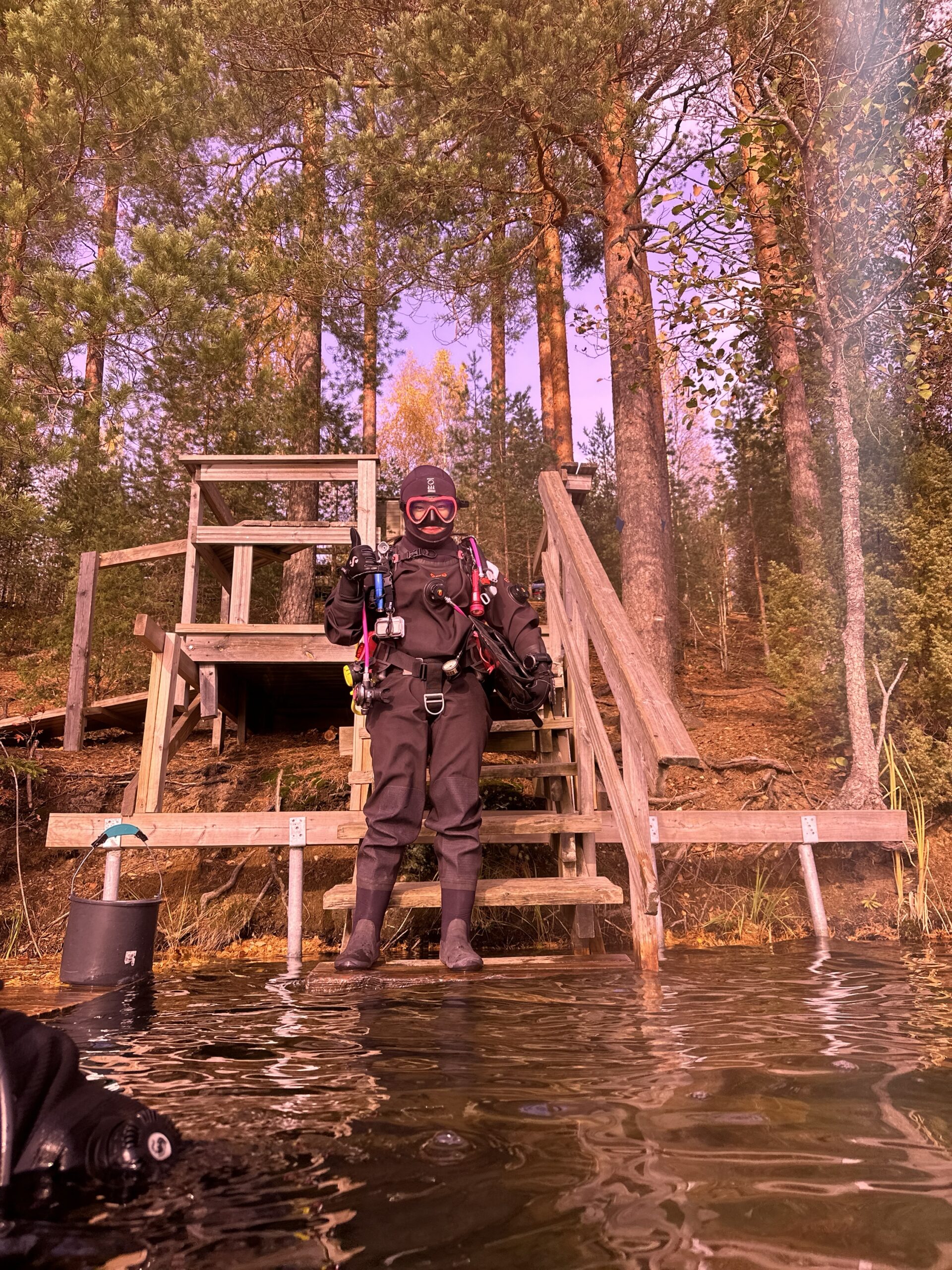 Guided shore dive - Opastettu rannikkosukellus