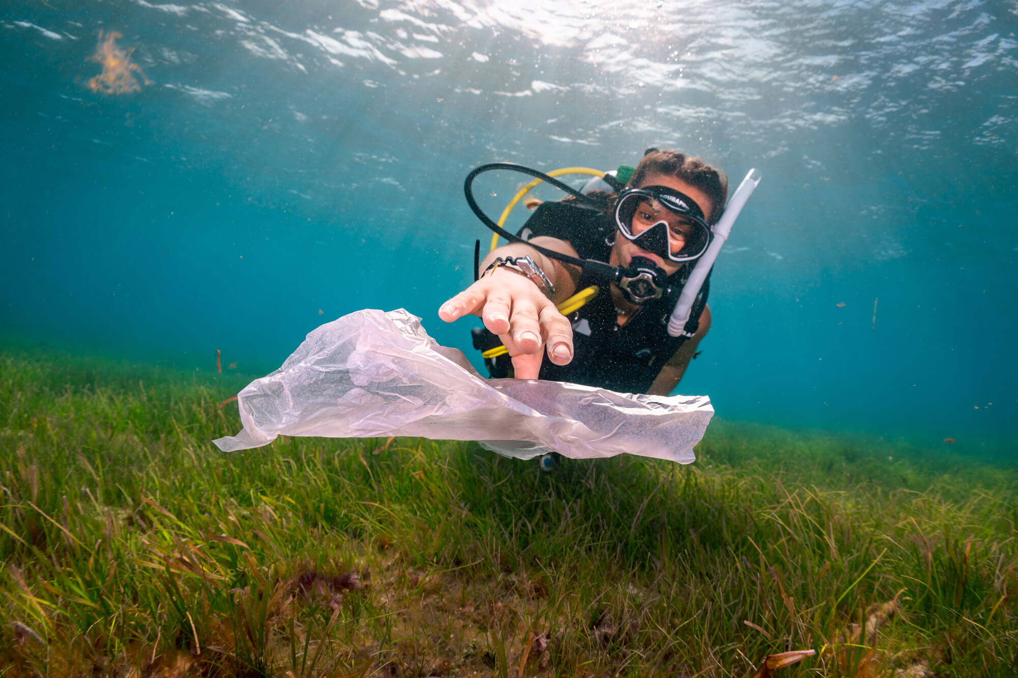 PADI Dive Against Debris -erikoiskurssi auttaa sukeltajia suojelemaan meriä ja järviä.