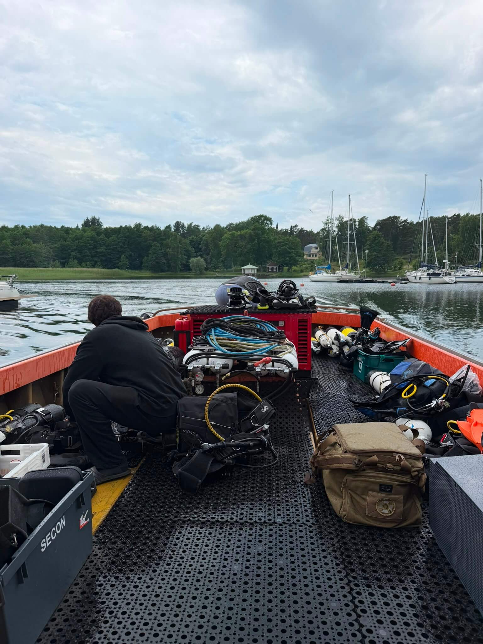 Hanko boat dive